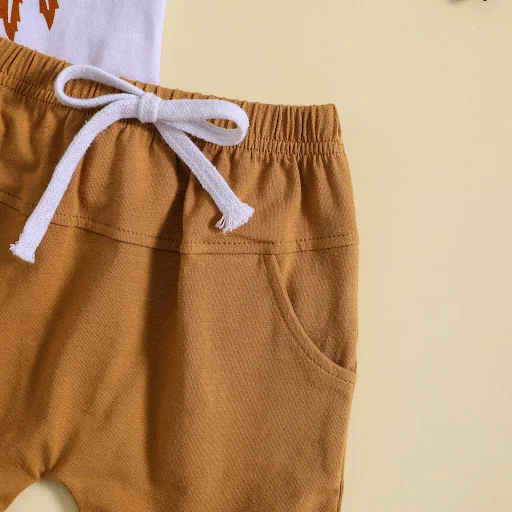 Title 10, Kinder Fashion Set met Ronde Hals en Bedrukte P...