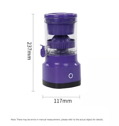 Title 27, Electric Orange Lemon Juicer Squeezer USB Recha...