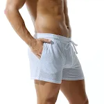Solid Color Men's Loose Fashion Sport Boxer Shorts, comfortable and stylish for everyday wear, perfect for sports and le — photo 3