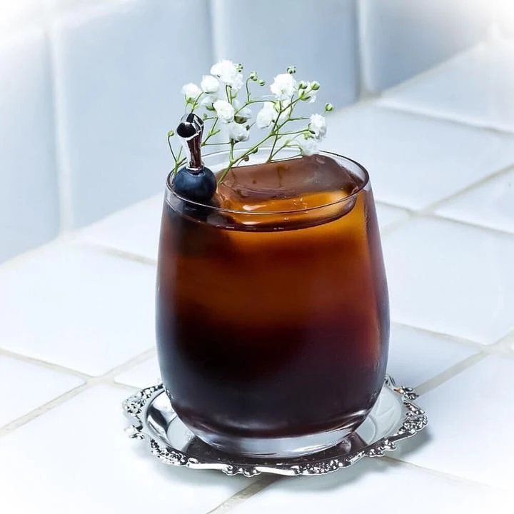 Vintage Coaster Gold & Silver Protect your surfaces. Stylish design, perfect for drinks and elegant home decor. — photo 2