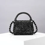 Borsa a Tracolla Donna Carina Tessuta a Mano Mini Acrilico Fatto a Mano Perfetta per Uscire e Trasportare l'Essenziale con Stile — foto 7