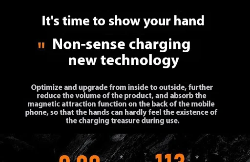Title 5, Wireless Magnetic Mobile Power Ultra-thin Exter...