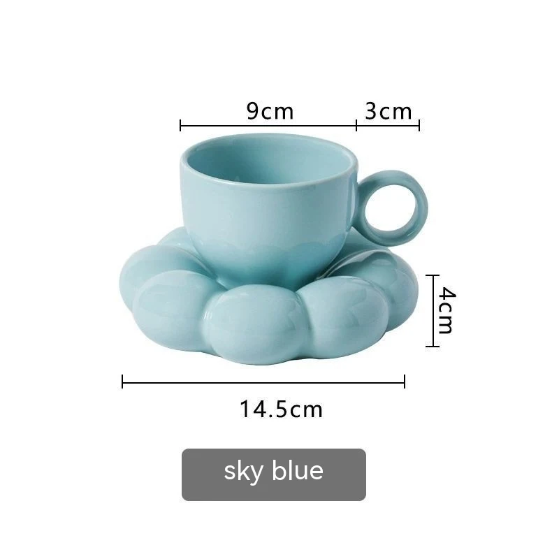 Ceramic Mug Cute Flowers Girl Heart Perfect Gift Coffee Tea Beautiful Design Delightful Daily Use Cheerful and Charming — photo 4