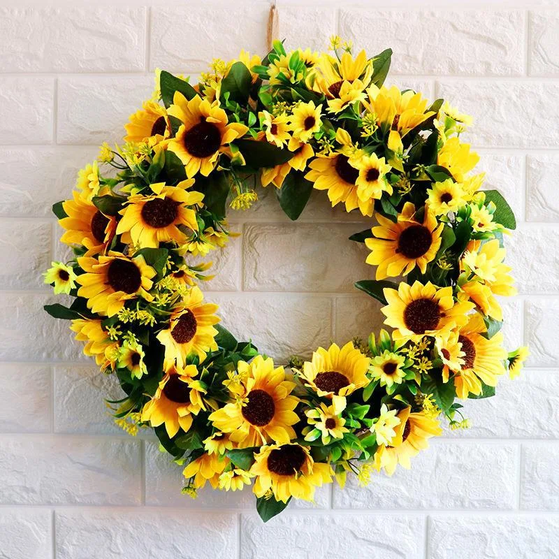 Title 4, Ghirlanda di Girasoli per la Casa Simulazione D...