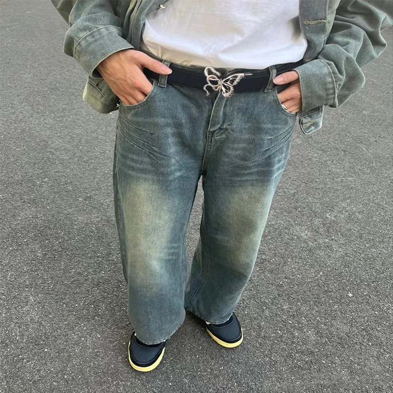 Title 3, Dark Snake Butterfly Decoration Belt Men, a sty...
