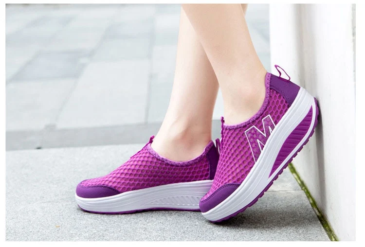 Title 14, Womens sport platform shoes, combining comfort...