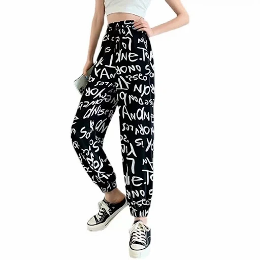 Title 7, Womens Harem Trousers Loose Fit Lantern Style ...