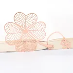 Rose gold fourleaf clover pen
