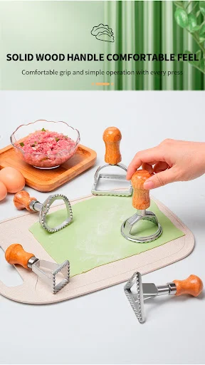Title 3, 7-piece Dumpling Mold for Biscuits, Cake, Desse...