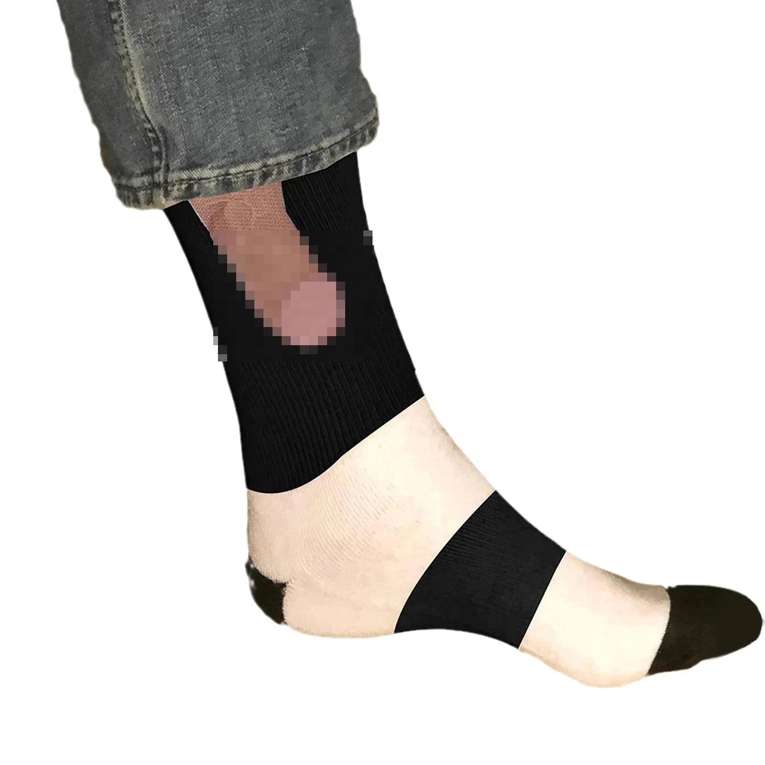 Title 5, Spoof Mid-calf Socks Funny Tintin