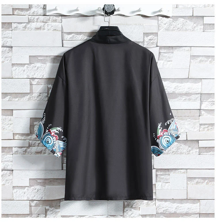 Title 8, Blusa casual solta com manga estampada. Perfeit...