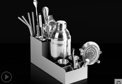 Title 5, Complete Cocktail Shaker Set Thickened Stainles...