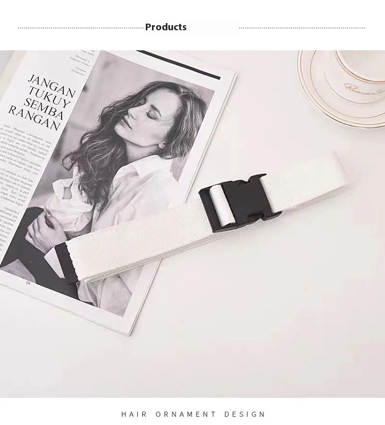 Title 6, 32cm Plastic Buckle Pairs Release Buckle Canvas...