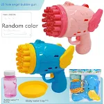 Internet Celebrity Gatling Automatic Bubble Machine Toys. Creates instant bubble fun for kids and adults. Easy to use an — photo 6