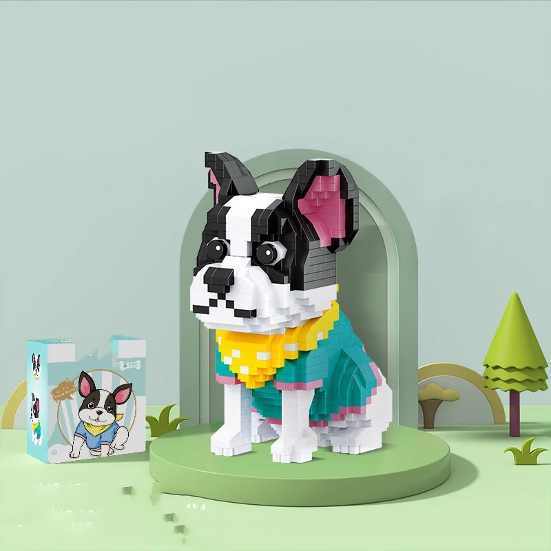 Title 1, Pet Dog Building Block Micro Particle Assembly ...