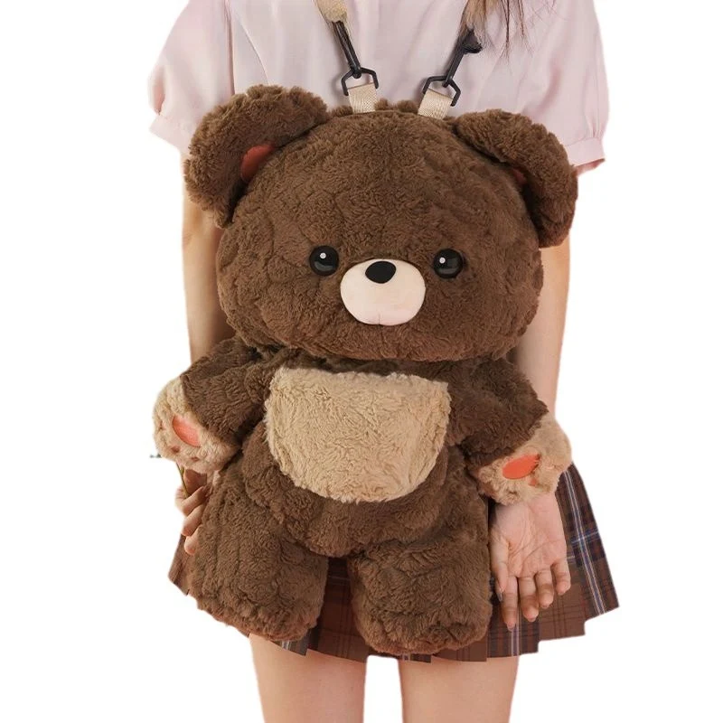 Love Bear Niedlicher Plüschrucksack – Kuscheliges Design, Praktische Tasche. Ideal für Kinder und Erwachsene, Perfekt für Alltag und Reisen. — foto 5