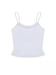 American Hot Girl Camisole Dames Slim Bottoming Shirt Kort Topje. Een must-have voor een stijlvolle en veelzijdige look. — foto 3