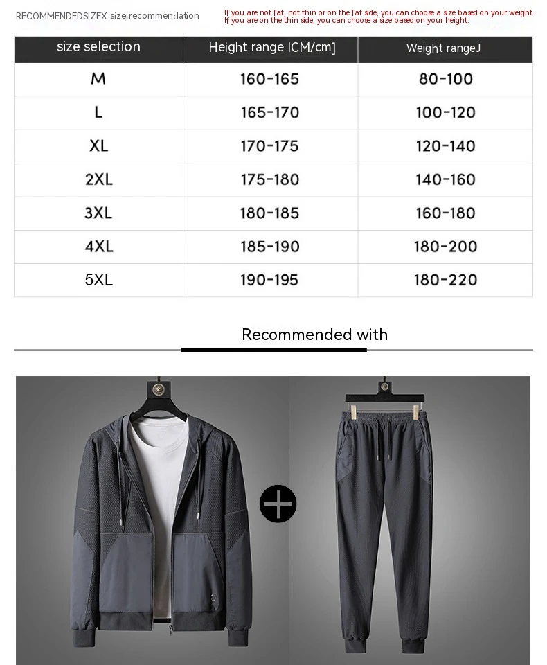 Erkek Spor ve Eğlence Takımı, Esnek, Slim Fit, Kapüşonlu, Moda İki Parçalı Takım, hem spor hem de günlük kullanım için idealdir. — Fotoğraf 28