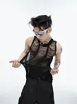 Broken Hollow Knitted Vest Slim Fit for men. A stylish, versatile vest, perfect for layering or wearing alone. Comfortab — photo 7