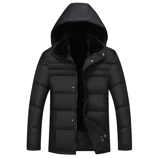 Title 4, Fleece Middle-aged Mens Autumn and Winter Padd...