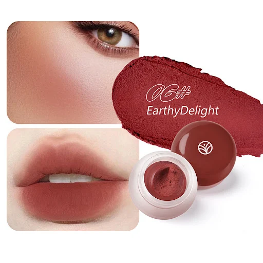 Title 6, Blush Mousse Pudding 6 Cores Delicado Maquiagem...