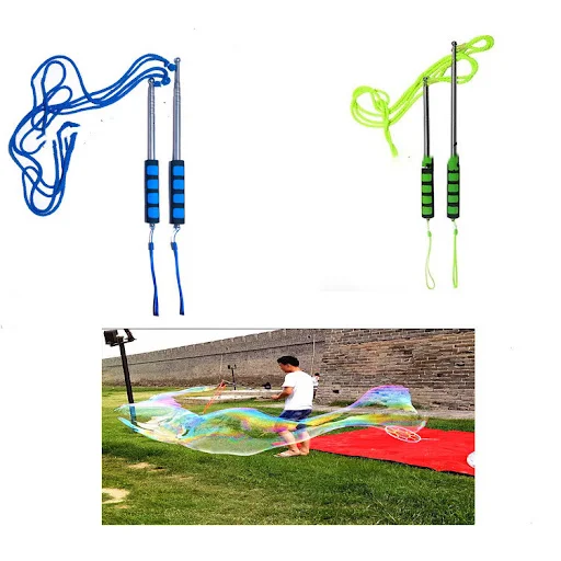 Title 4, Stainless Steel Telescopic Bubble Rope Performa...