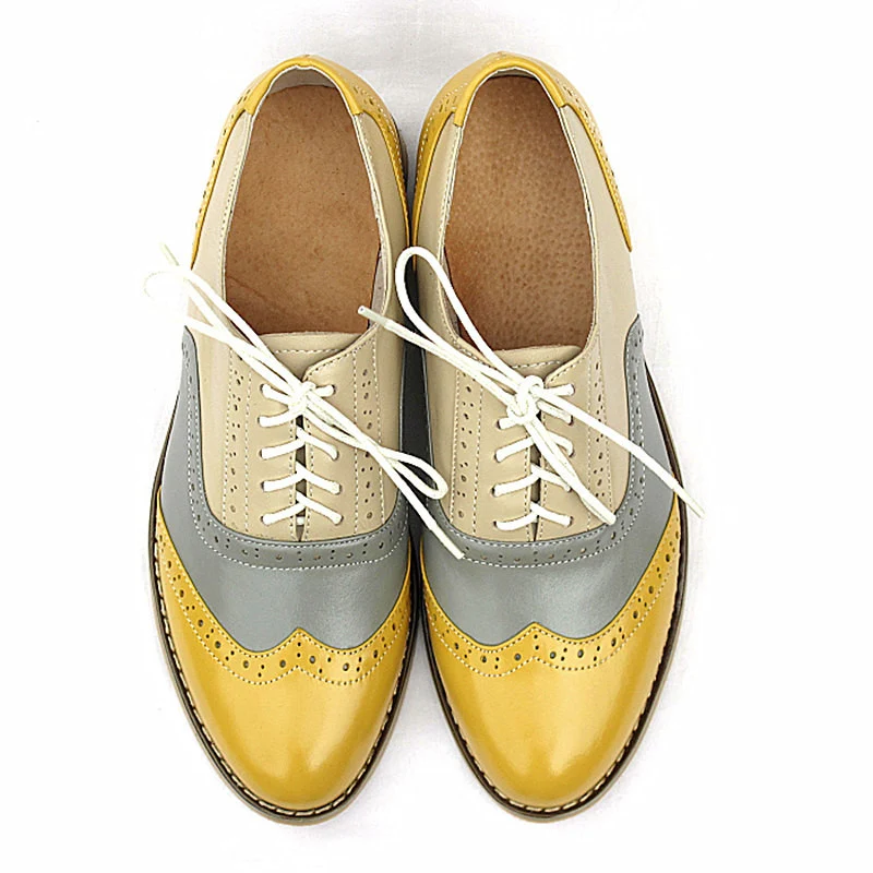 British Style Shoes Oxford Shoes Brock Women's Flat Shoes Comfortable and stylish footwear perfect for everyday wear, of — photo 4