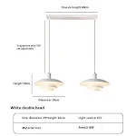 Double headed 29CM White