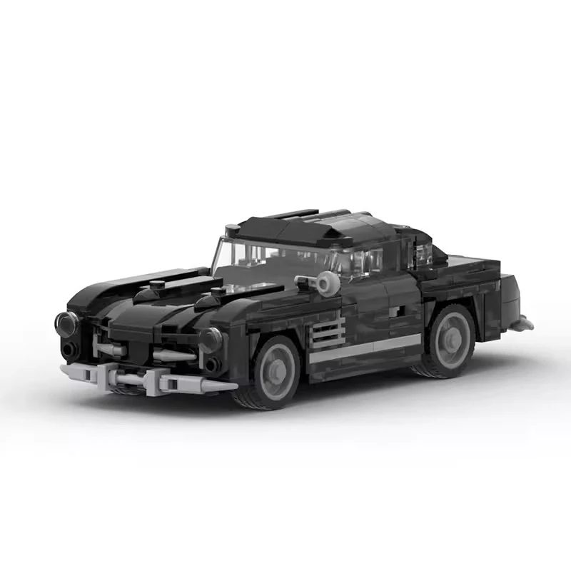 MOC-158581 Modello di Auto Sportiva con Mattoncini. Costruisci la tua auto sportiva. Divertimento e creatività assicurati. — foto 7