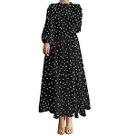 Women's Casual Loose Heart Shape Printed Dress — photo 54