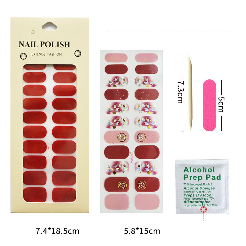 Title 1, Hot Gold Star Moon Laser Nail Stickers for stun...