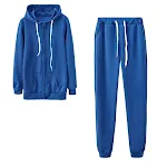 Cardigan da donna con cappuccio e zip, maniche lunghe, tinta unita, maglione, vita elastica, abito casual e ampio, perfetto per ogni occasione. — foto 11