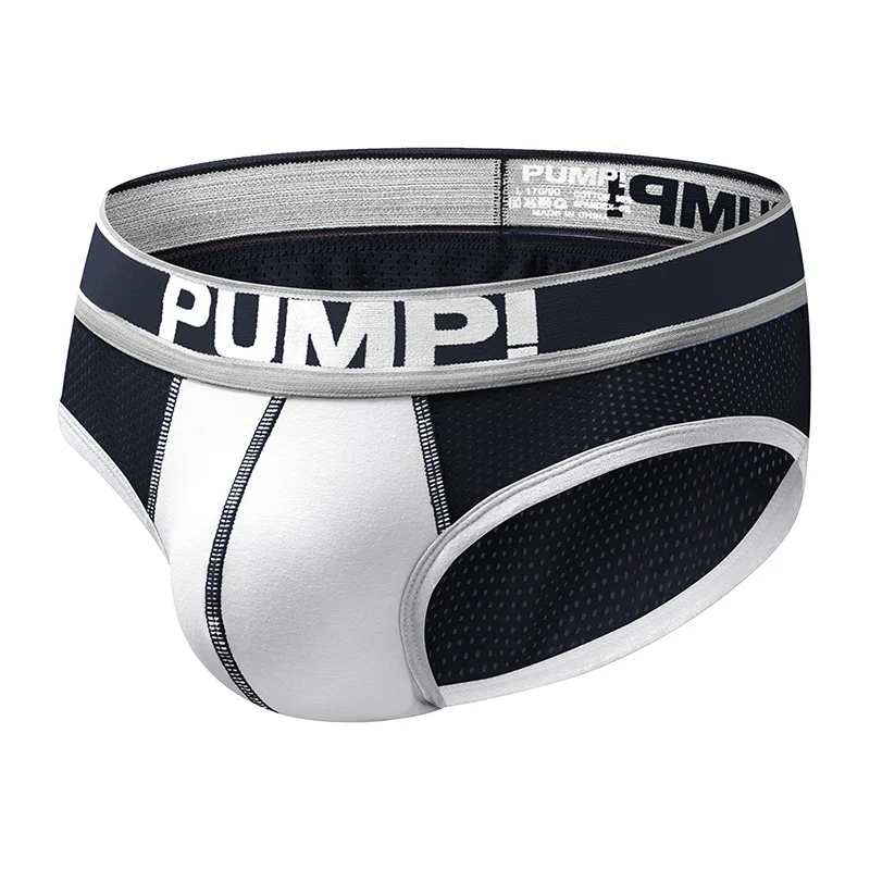 Title 2, Mens Low Waist Mesh Cloth Breathable Briefs
