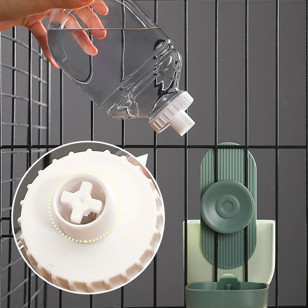 Title 2, Automatic Pet Bowls Cage Hanging Feeder Pet Wat...