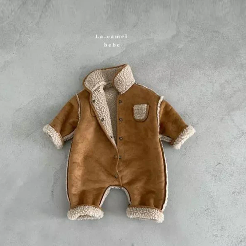 Title 5, Macacão de pelúcia coreano para bebês meninos, ...