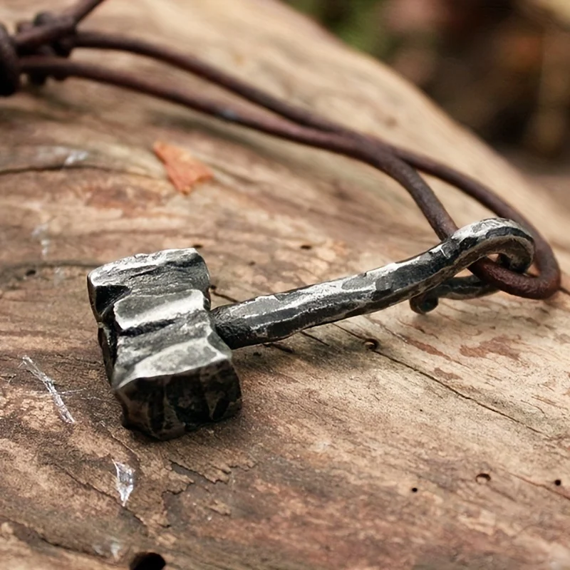 Amazon Vintage Heren Viking Alloy Heavy Impactor Hanger Ketting Punk. Voeg stoerheid en stijl toe aan je outfit. — foto 4