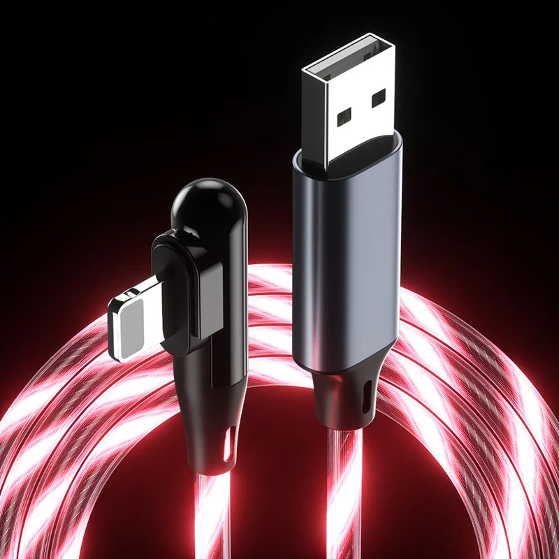 Title 4, Cable de datos Luminous Elbow Streamer Carga Rá...