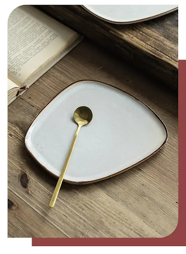 Title 8, Ceramic Special-shaped Plate for Western Food l...