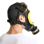 Maschera facciale completa in silicone anti-virus con ampia visuale. Protezione totale, tenuta ermetica e comfort elevato per la massima sicurezza. — foto 1