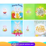 Novo Kit 4 Cartões de Saudação de Pintura Diamante DIY. Crie cartões personalizados com brilho e beleza, uma atividade relaxante e um presente especial. — foto 4