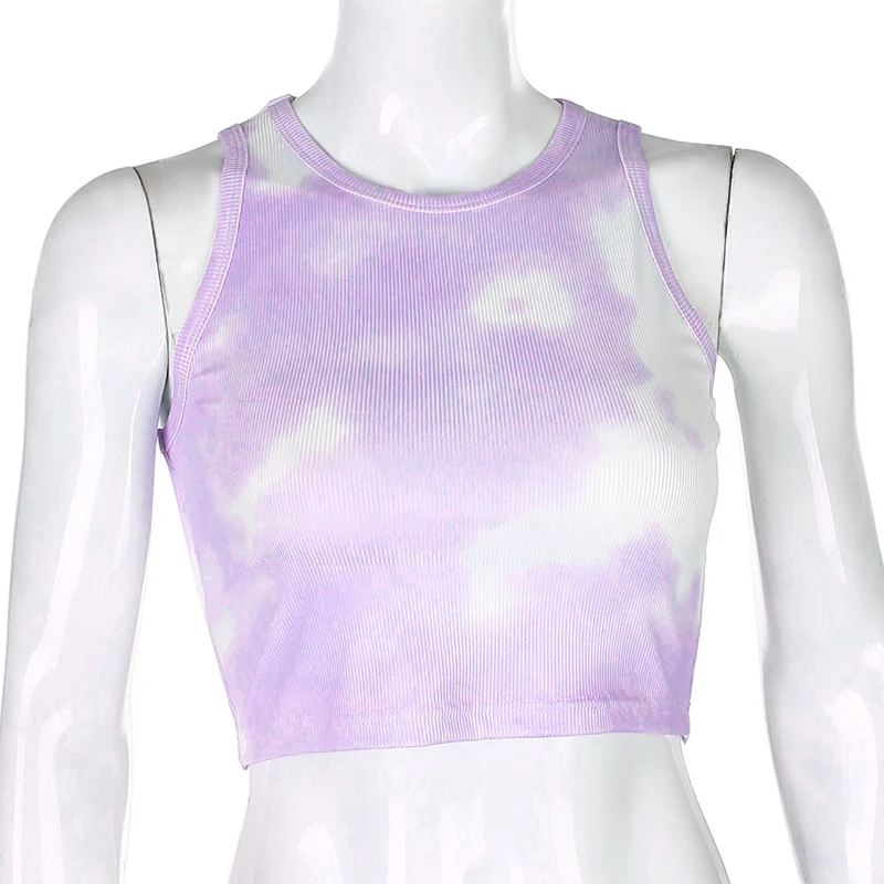 Title 15, New features tie-dye slim slimming sports vest....