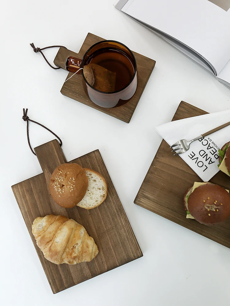 Title 3, Japanese Style Wooden Cutting Board With Lanyar...