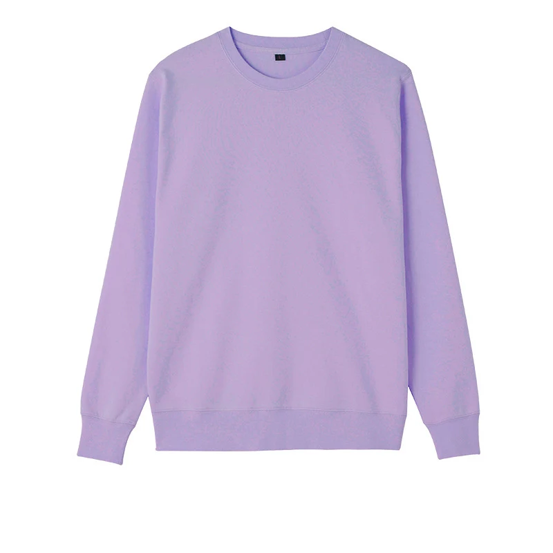 Title 7, Solid Color Heavy Loose Sweater Unisex Long Sle...