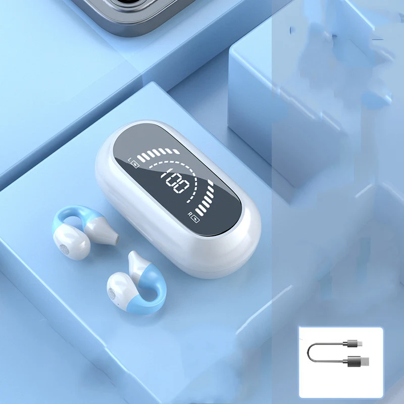 Title 5, Mirror Digital Noise Cancelling Waterproof Blue...