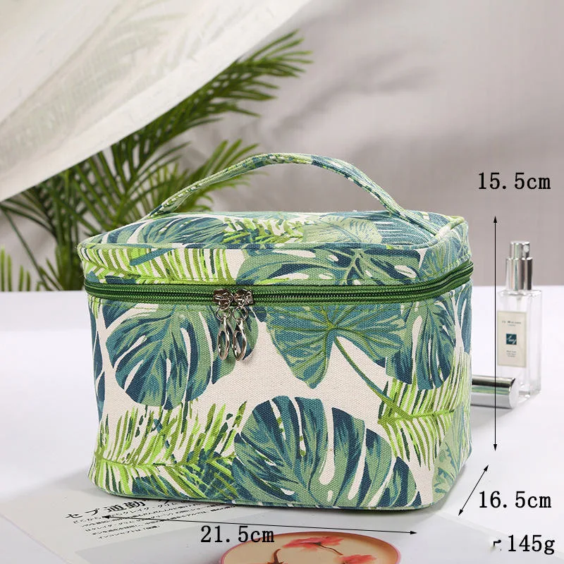 Title 1, Travel Ladies Canvas Storage Bag With Large Cap...