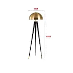 Floor lamp electroplating