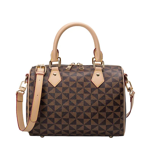 Title 4, Bolsa Retro Feminina de um Ombro, estilo almofa...