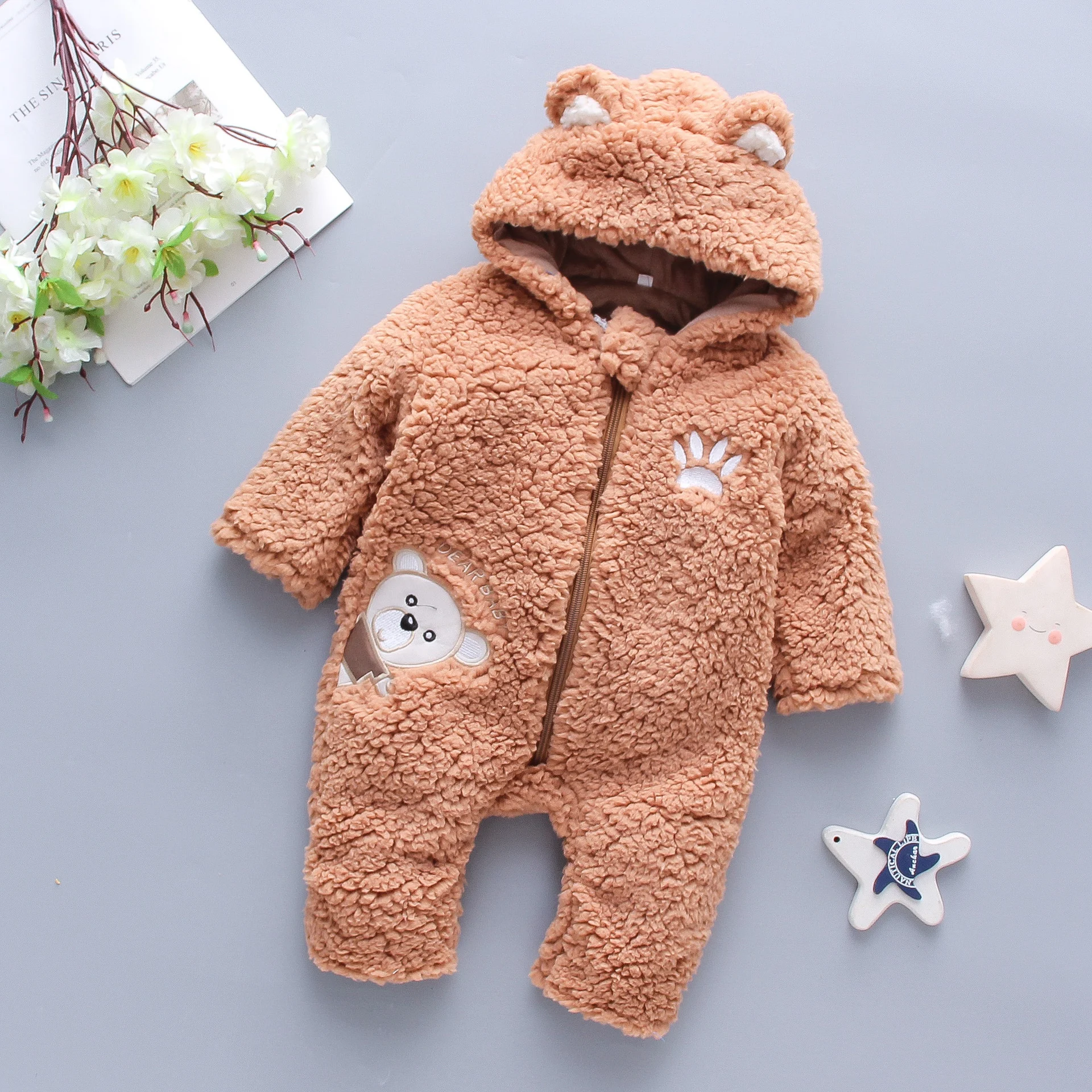 Title 5, Macacão de Inverno Bebê Menino Menina Roupa de ...