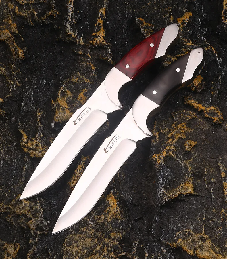 9 Chrome Integrated Steel High Hardness Outdoor Survival Knife, a durable tool for camping, hiking, and wilderness adven — photo 3