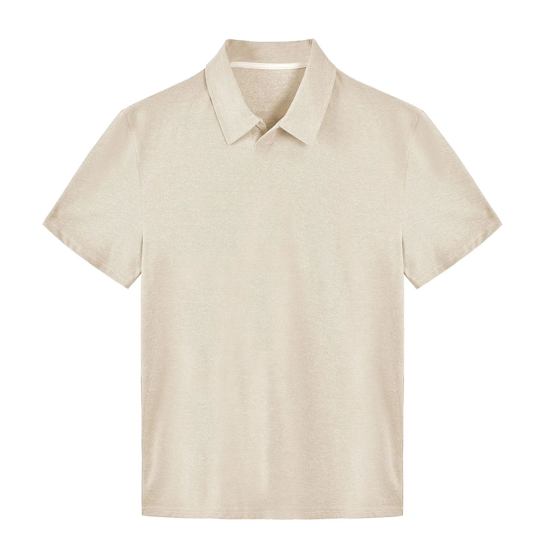 Men's Lapel Polo Shirt Short Sleeve Sports Casual Top Breathable Lightweight and Comfortable Perfect for Sports and Ever — photo 2